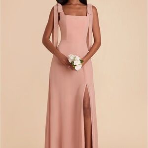 Elegant Birdy Grey Alex Contertible Sleeveless Dress in Dusty Rose